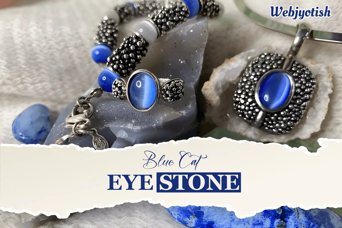 Blue Cats Eye stone